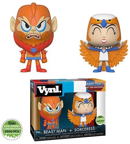 Master of The Universe Beast Man + Sorcerss Funko 29299 Vynl