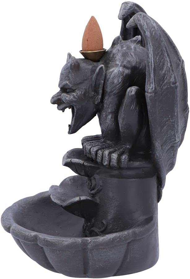 Nemesis Now Grotesque Smoke Backflow Incense Burner 17.8cm, Grey