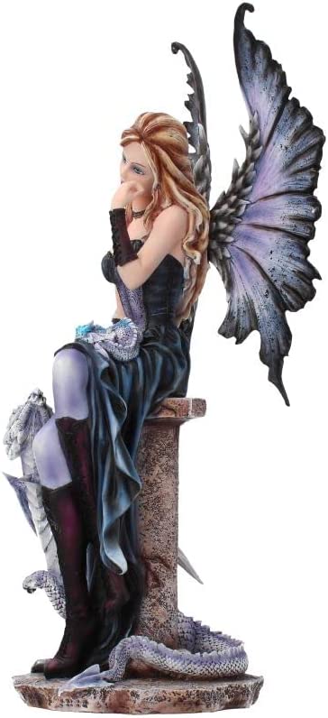 Nemesis Now Adriana Fairy Figurine 56.5cm Black, Resin