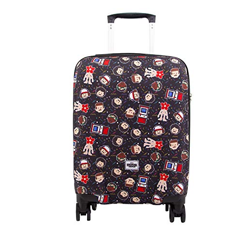 Stranger Things 8 Bits-EVA Suitcase (Small), Multicolour