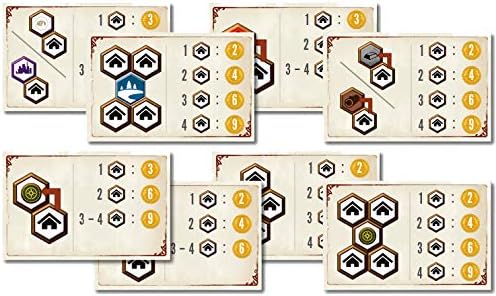 Stonemaier Games STM638 Scythe Modular Board, Mixed Colours