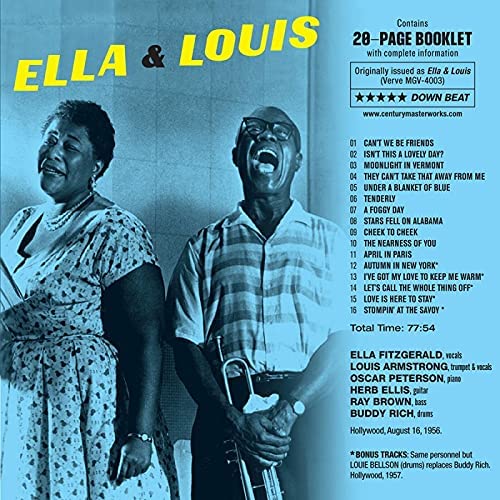 Louis Armstrong & Ella Fitzgerald Ella Fitzgerald Louis Armstrong  - Ella & Louis [Audio CD]