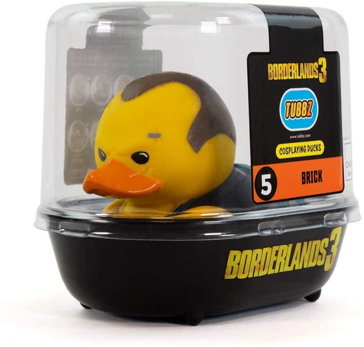 Borderlands 3 Brick Tubbz Collectable Duck – Officially Licensed Collectable Cosplay Duck– Unique Collectable Borderlands 3 Cosplay Figurine – Borderlands 3 Brick Collectable Rubber Duck