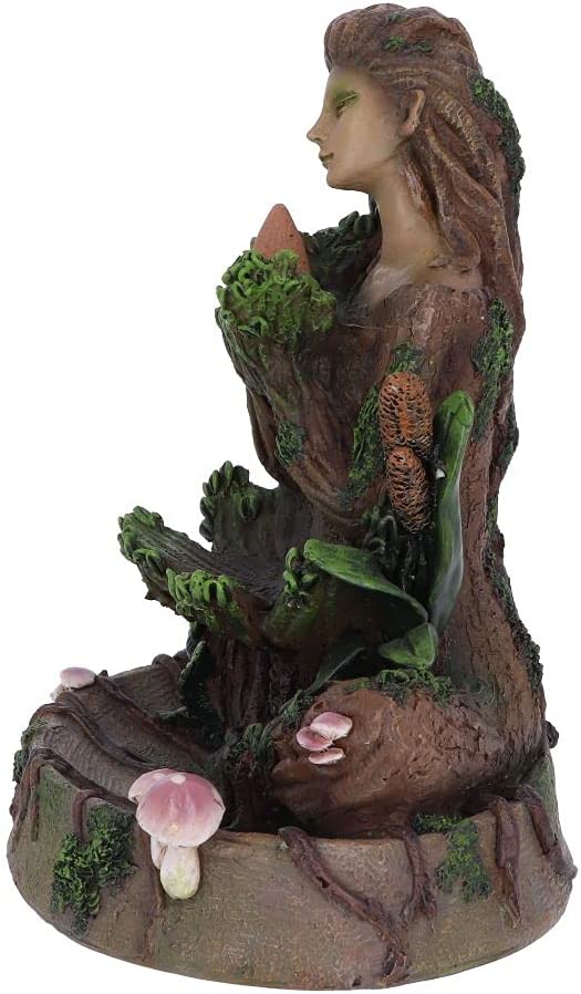 Nemesis Now Forest Scent Backflow Incense Burner 19.5cm, Brown