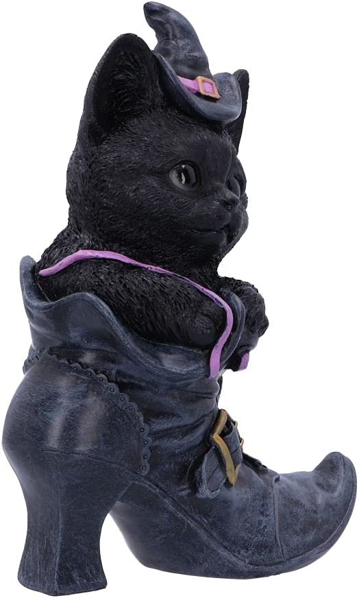 Nemesis Now Mischievous Familiar Cat Figurine 18.5cm, Black