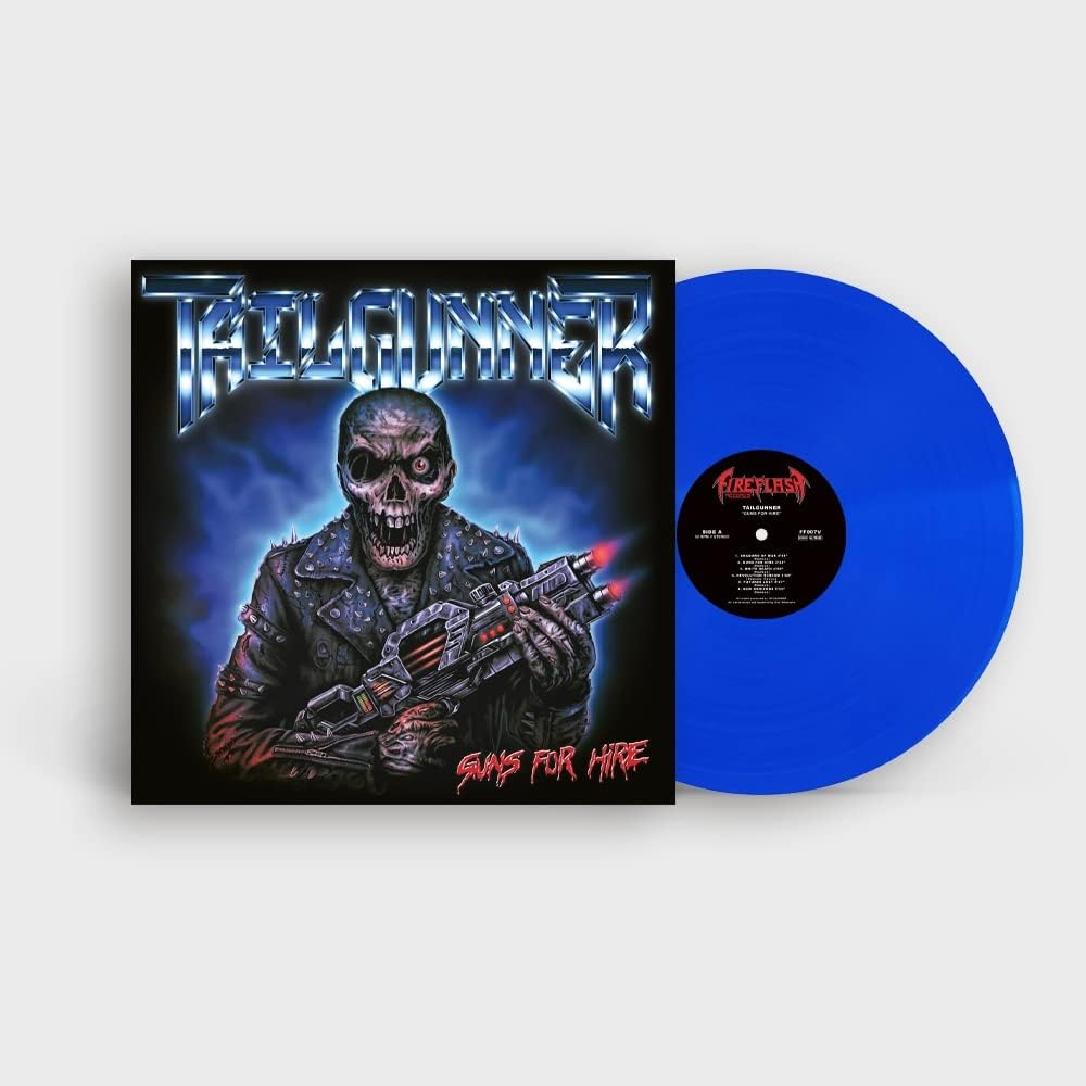 Tailgunner – Guns For Hire (Blau/Transparent) [Vinyl]