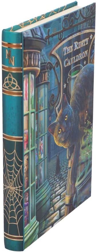 Nemesis Now Lisa Parker Rusty Cauldron Journal, Multi Coloured, 17cm