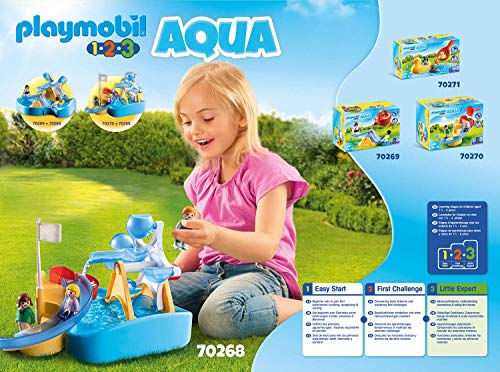 Playmobil 1.2.3 AQUA 70268 Waterradcarrousel Voor 18+ Maanden