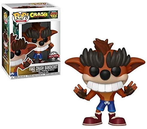 Gefälschte Crash Bandicoot Exclu Funko 34097 Pop! Vinyl #422