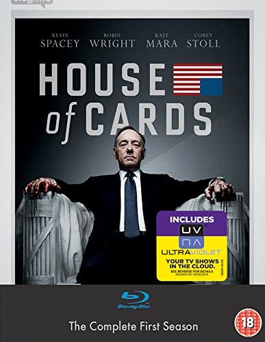 House of Cards - Season 1 UV Copy) [2013] [Region Free] - Drama [Blu-Ray]