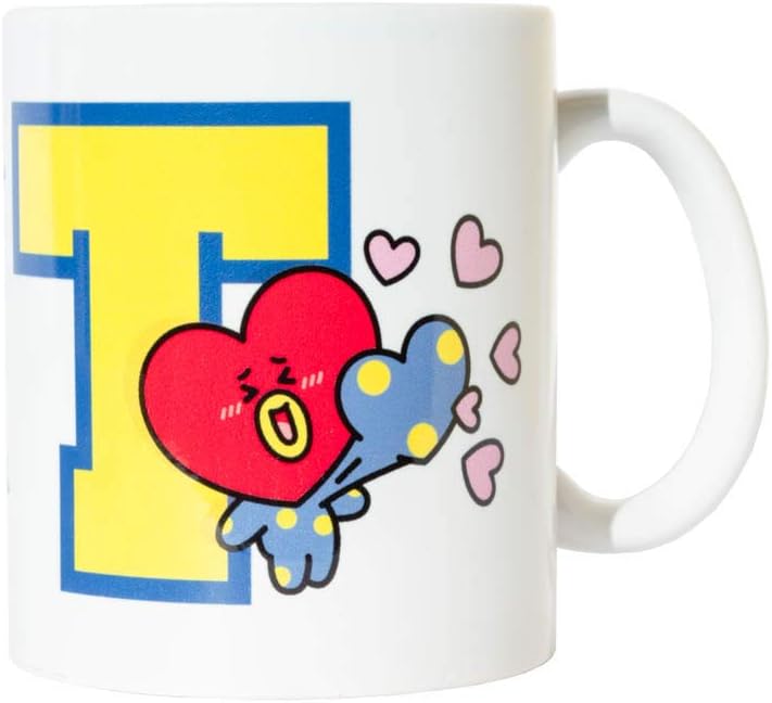 Grupo Erik BT21 Official Merchandise Tata Ceramic Mug | 35 cl - 350 ml | Coffee Mug