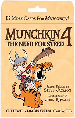 Steve Jackson Games Munchkin 4: The Need for Steed | Card Game