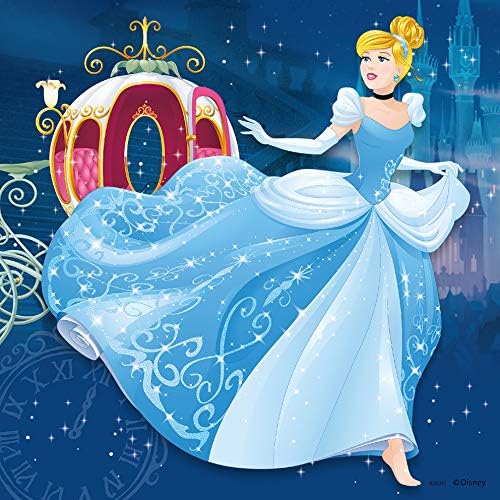 Disney Princess Adventure 3x 49 Piece Jigsaw Puzzle