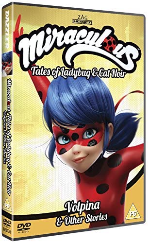 Miraculous: Tales of Ladybug and Cat Noir - Volpina & Other Stories Vol 4 [OFFICIAL UK RELEASE] [DVD]