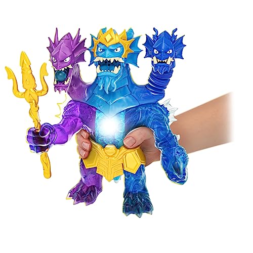 Heroes of Goo Jit Zu Deep Goo Sea King Hydra Figur mit Triple Attack 3 in 1 Go