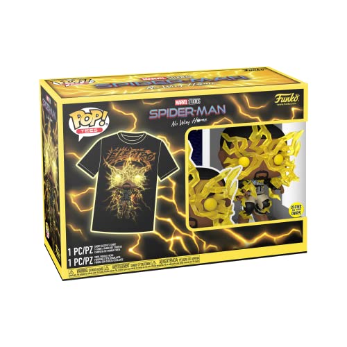 Funko Pop &amp; Tee: Spider Man: No Way Home – Electro (GW) (L)