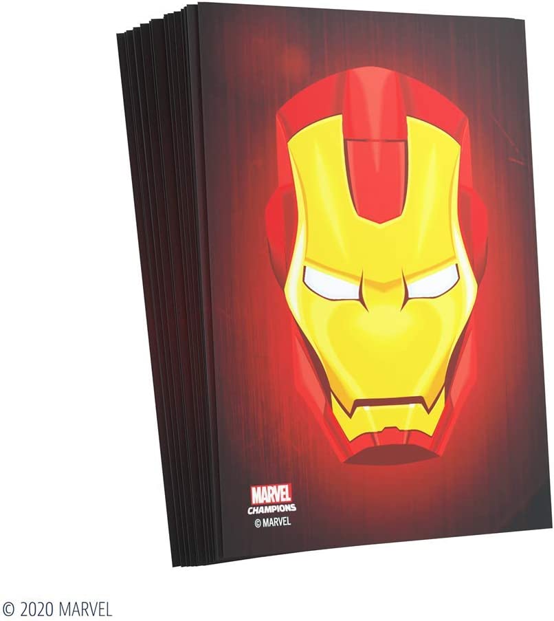 Gamegenic Marvel Champions Art Sleeves – Iron Man (50)