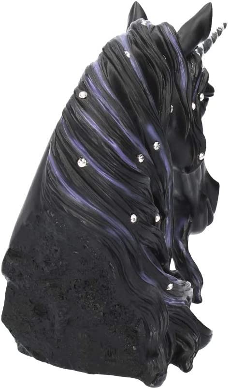 Nemesis Now B1104D5 Jeweled Midnight kleine 15 cm große Figur, Kunstharz, Schwarz, Einheitsgröße