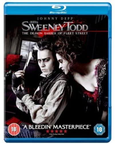 Sweeney Todd: The Demon Barber Of Fleet Street [2008] [Region Free] - Musical/Drama  [Blu-ray]