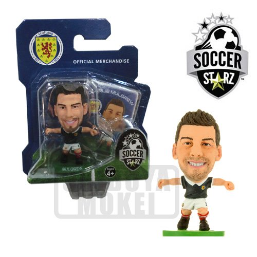 SoccerStarz Scotland National Team Charlie Mulgrew Home Kit