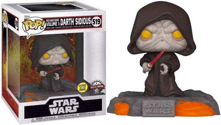 Star Wars POP! Deluxe Red Saber Series Volume 1: Darth Sidious Funko 63293 Pop! Vinyl