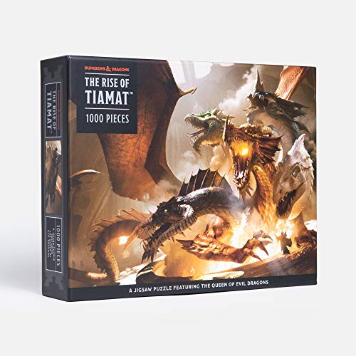 The Rise of Tiamat Dragon Puzzle: 1000-piece (Dungeons & Dragons): 1000-Piece Jigsaw Puzzle Featuring the Queen of Evil Dragons: Jigsaw Puzzles for Adults (Dungeons and Dragons)