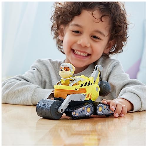 PAW Patrol: The Mighty Movie Rubble's Mighty Movie Bulldozer Toy