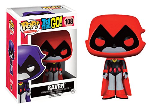 Teen Titans Go! Raven Red Exclusivo Funko Pop! Vinilo #108