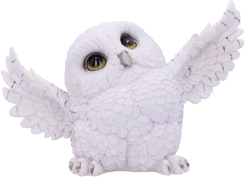 Nemesis Now Snowy Delight Owl Figurine 20.5cm, White
