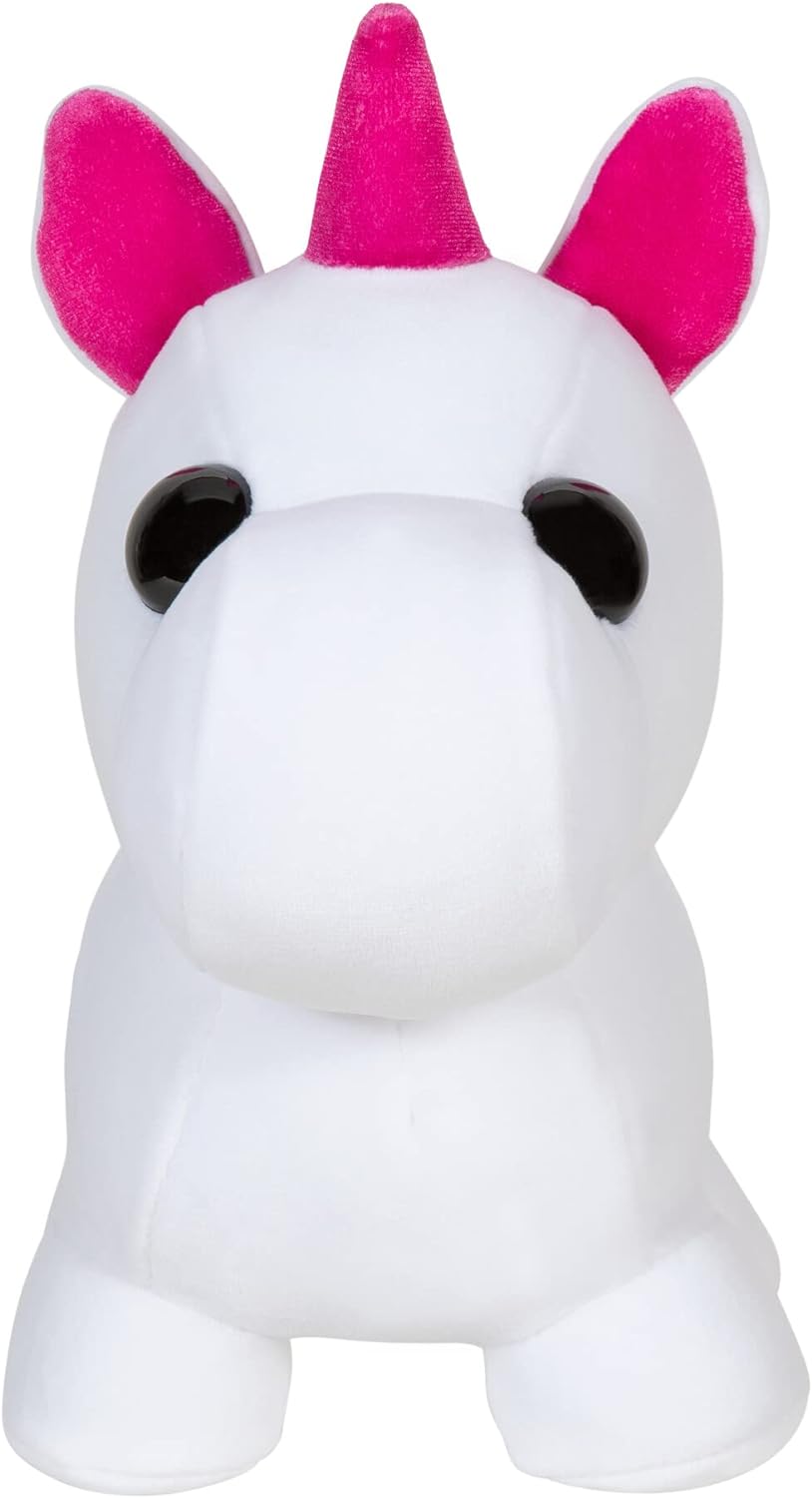 Adopt Me! 8-Inch Collector Plush - Unicorn - Soft and Cuddly - Directly from the #1 Game, Toys for Kids