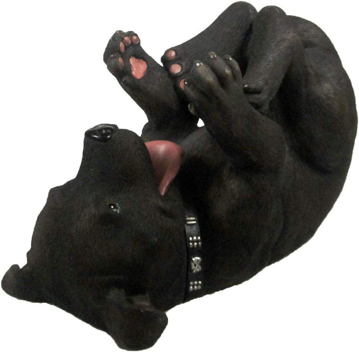 Nemesis Now Guzzlers Staffordshire Bull Terrier Wine Bottle Holder 20cm Black