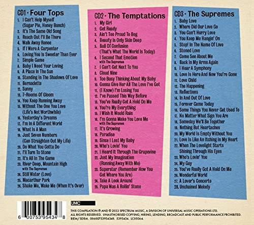 Dreamboats & Petticoats presents... The Four Tops, The Temptations & The Supreme [Audio CD]