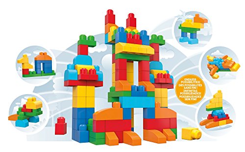 Mega Bloks CNM43 Bolsa de construcción de lujo para primeros constructores