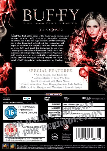 Buffy the Vampire Slayer - Season 2 - Horror fiction [DVD]