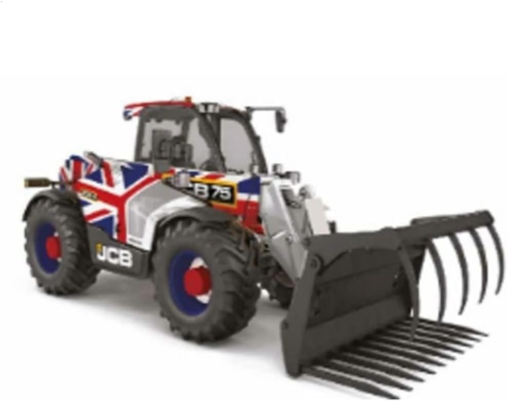 Britains 43317 Union Jack AgriPro Loadall 75th Anniversary 1:32 Diecast Farm Vehicle