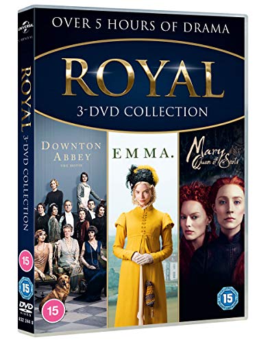 Royal Triple Boxset (Downton Abbey/Emma/Mary Queen of Scots) [DVD] [2020] - Drama [DVD]