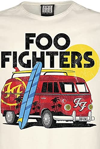 Amplified Foo Fighters - VW Van - Unisex T-Shirt, XXL, White