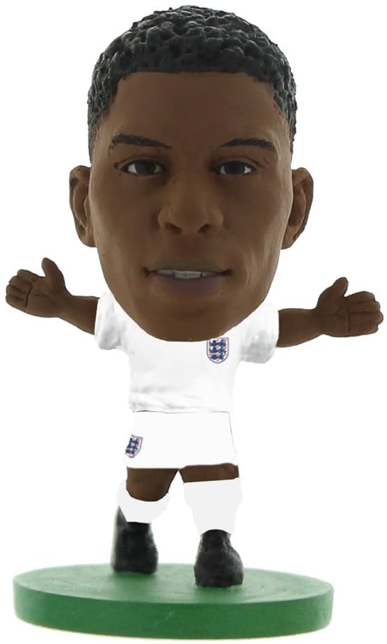 SoccerStarz SOC1098 England Marcus Rashford Figure, Green