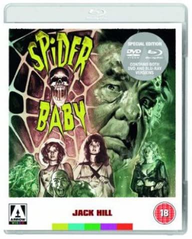 Spider Baby [Dual Format - Horror/Comedy [Blu-ray]