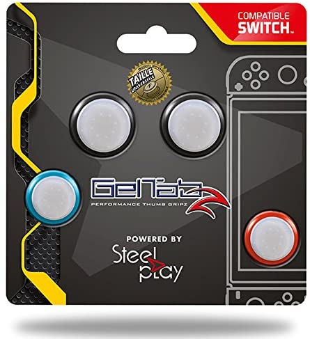 Pack de 4 Puños Geltabz pour Stick pour Manettes Switch