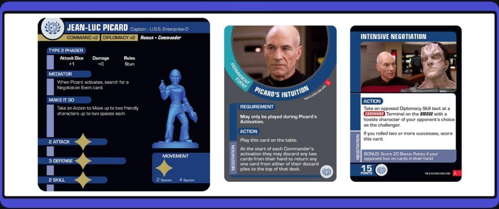 Gale Force Nine: Star Trek Away Missions - Captain Picard Expansion