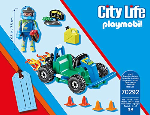 Playmobil 70292 Juego de regalo Go-Kart Racer