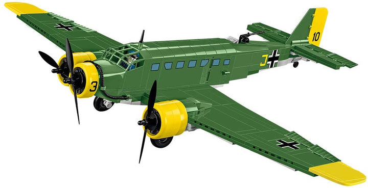 COBI 5710 Junkers JU 52/3M Building Blocks, Green,Yellow