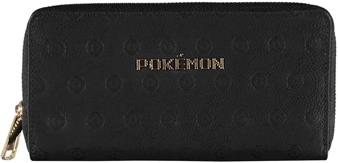 Pokemon Purse Pixel Ghosts Gastly Haunter Gengar Official Black Zip