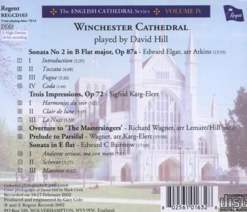 English Cathedral Series Vol.4 – Winchester Cathedral [Audio-CD]