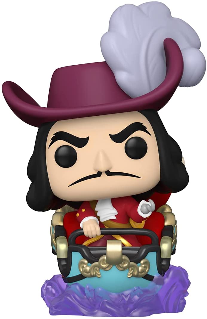 Walt Disney World 50 Captain Hook At The Peter Pan's Flight Attraction Funko 59512 Pop! VInyl #109