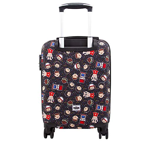 Stranger Things 8 Bits-EVA Suitcase (Small), Multicolour