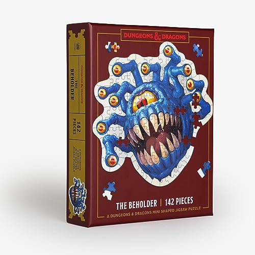 Dungeons & Dragons Mini Shaped Jigsaw Puzzle: The Beholder Edition: 142-Piece