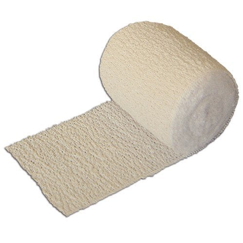 Safety First Aid Group Crepe Cotton Bandages 10 cm x 4.5 m (Pack of 6)