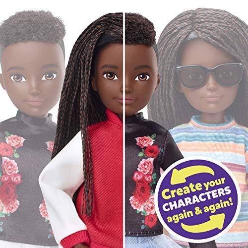 CREATABLE WORLD GGG55 Deluxe Character Kit Customisable Doll, Creative Play for - Yachew